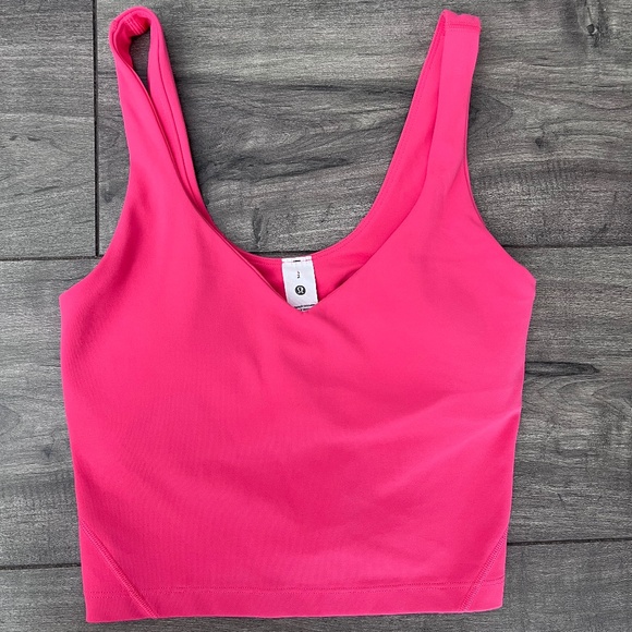 Lululemon align tank size 2 pink lipgloss athletic comfy casual - Picture 1 of 3